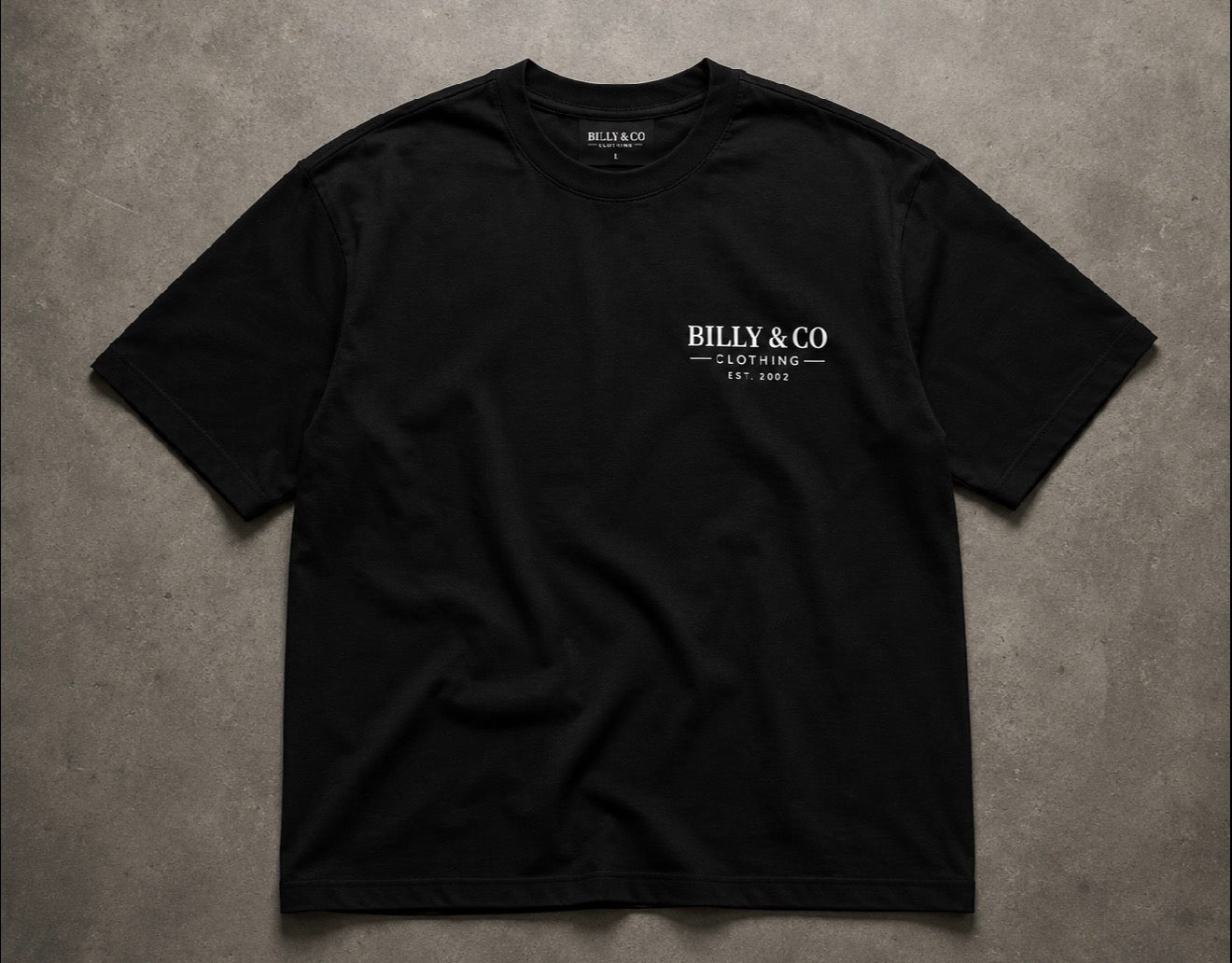 Billy & Co Legacy Tee — Black